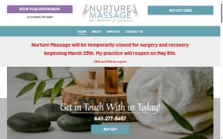 NURTURE MASSAGE -Face Sculpting Buccal Massage - Neck Pain, Headache & TMJD Specialist - Face Massage -Gift Certificates