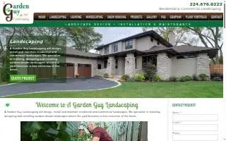 A Garden Guy Landscaping of Arlington Heights website