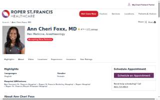 Ann Cheri Foxx Leach, MD