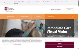 Loyola University Medical Center of Maywood website