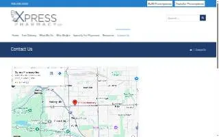 Xpress Pharmacy Inc website