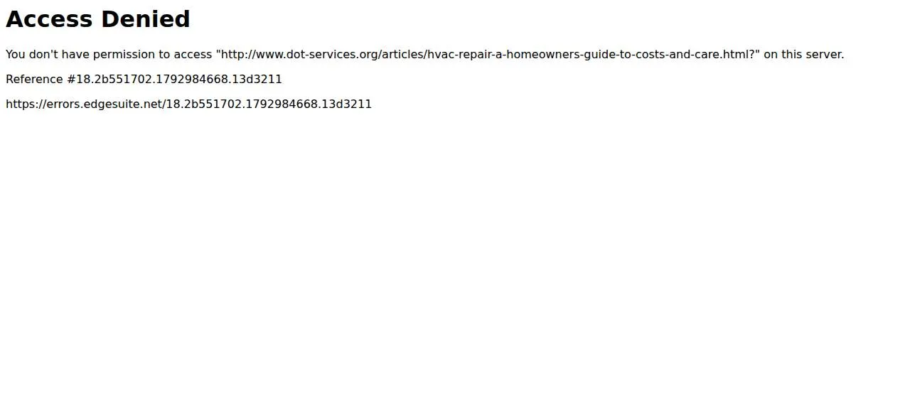 ABC HVAC Services website