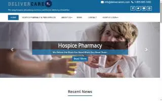 DeliverCareRx Pharmacy website