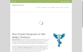 Delson Chiropractic of Charleston website