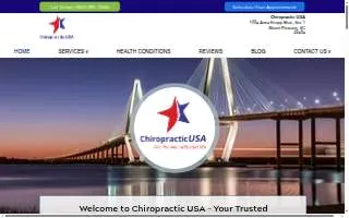 ChiropracticUSA of Mt Pleasant website