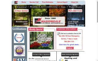 Masiongale Electrical Mechanical Inc website