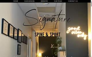 Signature Spine and Sport - Mt Pleasant