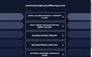 James Island Physical Therapy website