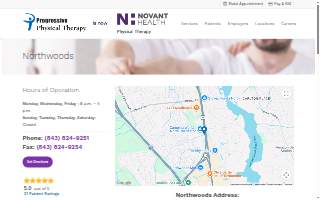Novant Health Physical Therapy – Northwoods (Formerly Progressive Physical Therapy)