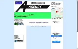 A-AGENCY A Division of Treesh Insurance website