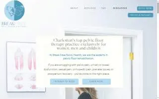 Break Free Pelvic Health & Wellness - Johns Island website