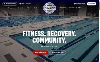 Genesis Health Clubs - Lawrence North website