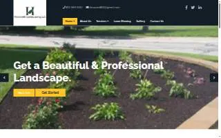 Hawcreek Landscaping website