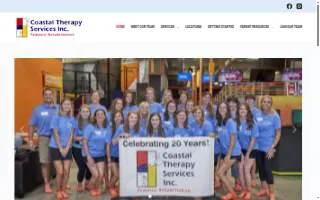 Coastal Therapy Services, Inc. - Goose Creek website