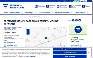 Rai Care Center Ewall Street - Mount Pleasant website
