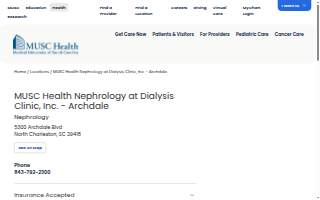 MUSC Health Nephrology at Dialysis Clinic, Inc. - Archdale