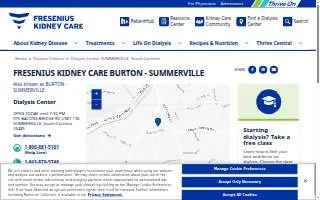 Rai Care Center Burton - Summerville website