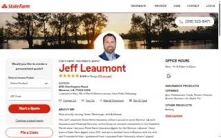 Jeff Leaumont - State Farm Insurance Agent website