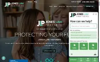 Jones Law Partners of Alexandria website