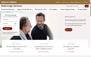 Wells Fargo Advisors of North Charleston website