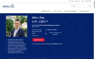 Merrill Lynch Financial Advisor Mike Lilley