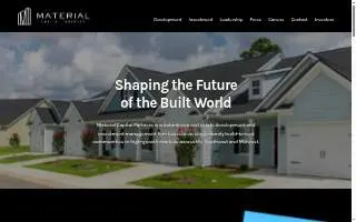 Material Capital Partners website