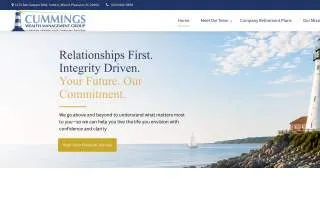 Cummings Wealth Management Group website
