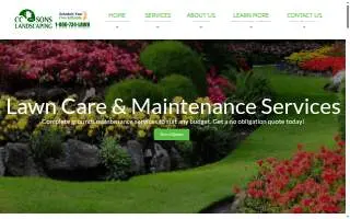 CC Sons Landscaping website