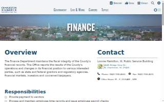 Charleston County Finance Department