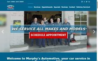 Murphy's Automotive Inc website