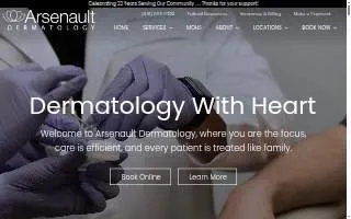 Arsenault Chiropractic Center website