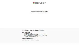 Stop & Shop Pharmacy of Malden website