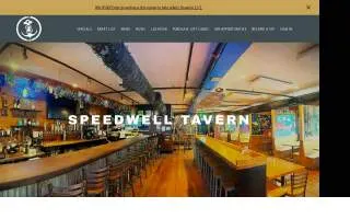 Speedwell Tavern website