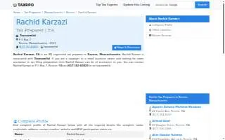 Taxzoomltd website