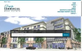 Team Simply Commercial - a Marshall Walker real estate affiliate website