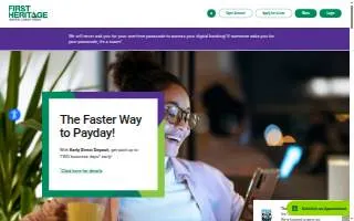 First Heritage Federal Credit Union of Elmira website