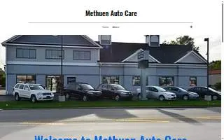 Methuen Auto Care website