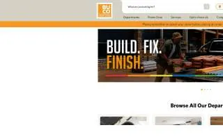 A Buco & Son Contractors website