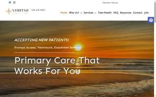 Veritas Direct Care website