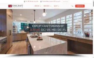 FineCraft Contractors, Inc. website