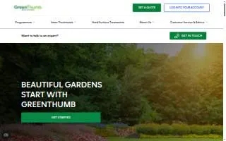 Green Thumb Lawn & Landscaping of College Park website