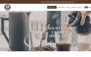 Amarin Coffee website