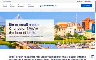 First Horizon Bank - Mount Pleasant, SC - Johnnie Dodds Blvd