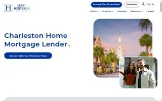First Heritage Mortgage, LLC - Charleston website