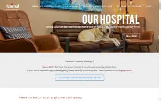 Animal Emergency Hospital of Bel Air website