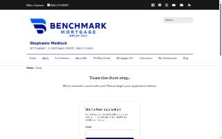Stephanie Medlock - Benchmark Mortgage