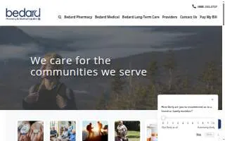 Bedard Medical Supplies website