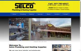 Selco Plumbing & Heating Supplies website