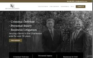 Kulp & Elliott - Attorneys at Law website