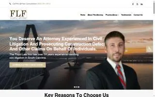 The Floyd Law Firm website